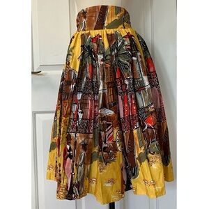 NWT! Trashy Diva French Quarter Gathered Circle Skirt Size 10